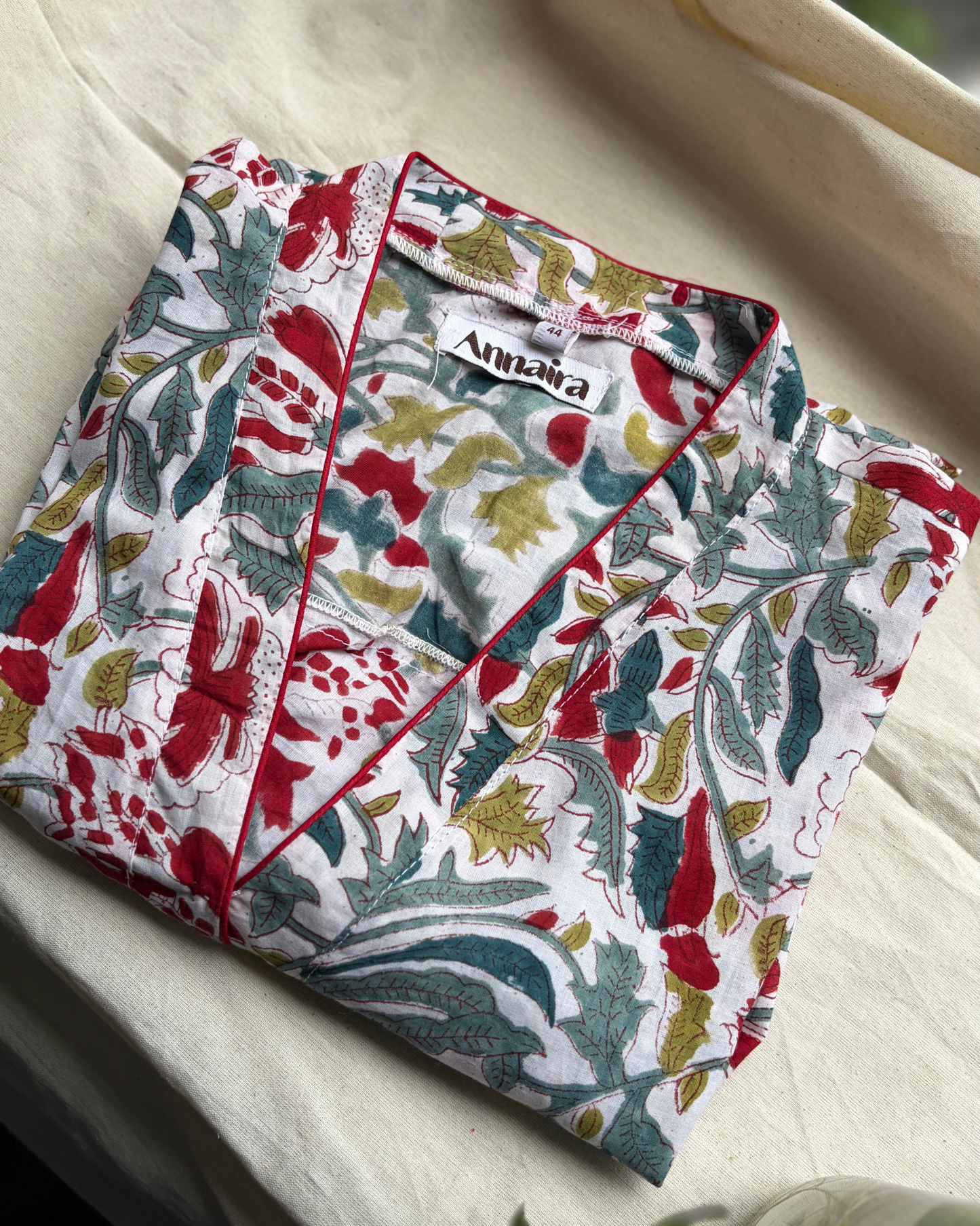 Overlap V-Neck Tunic