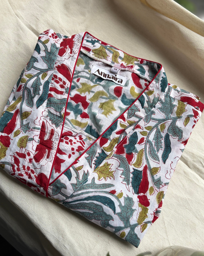 Overlap V-Neck Tunic
